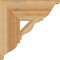 Ekena Millwork Funston Traditional Rough Sawn Bracket, Western Red Cedar, 6"W x 18"D x 18"H BKT06X18X18FST01RWR - alternate 3